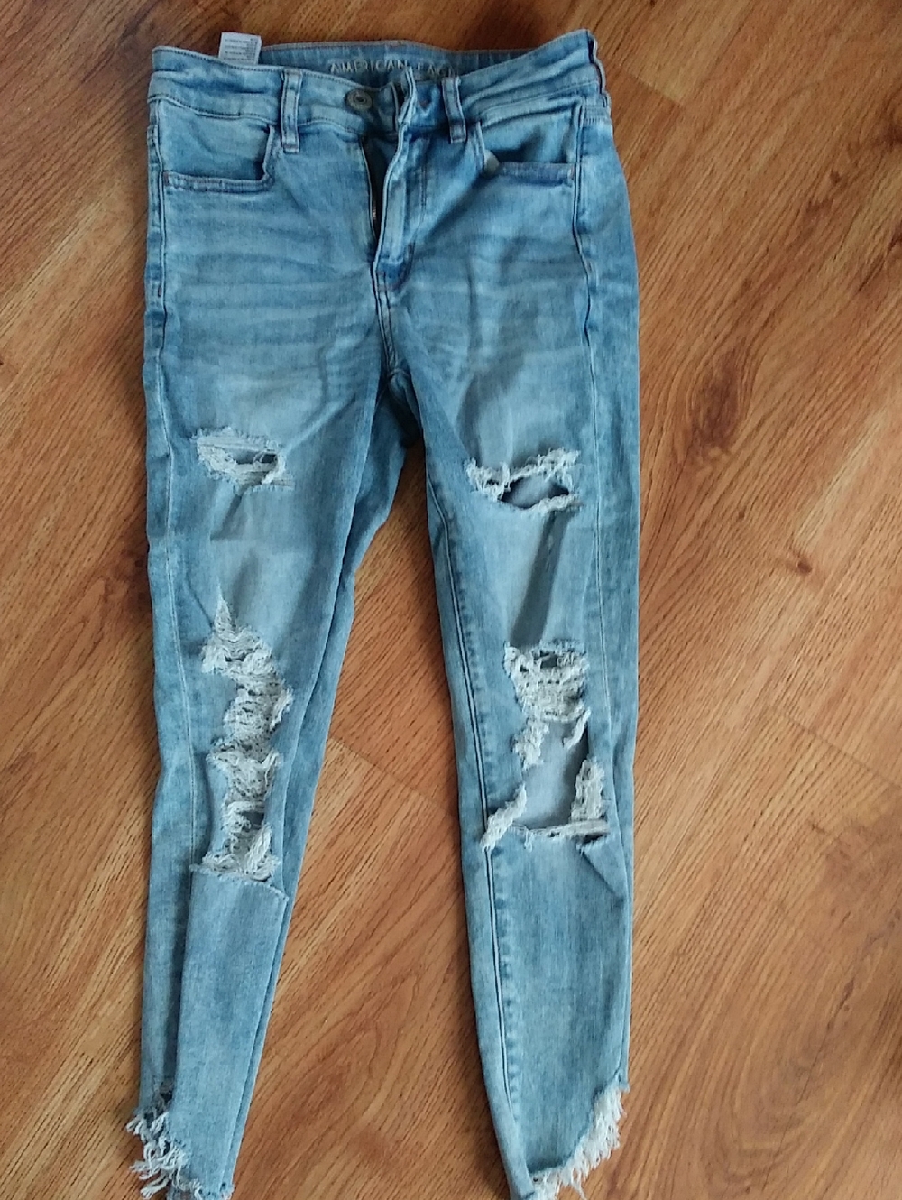 American Eagle Hi Rise Jeggings Crop